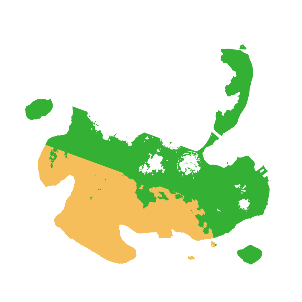 Biome Rust Map: Procedural Map, Size: 2500, Seed: 1722062627