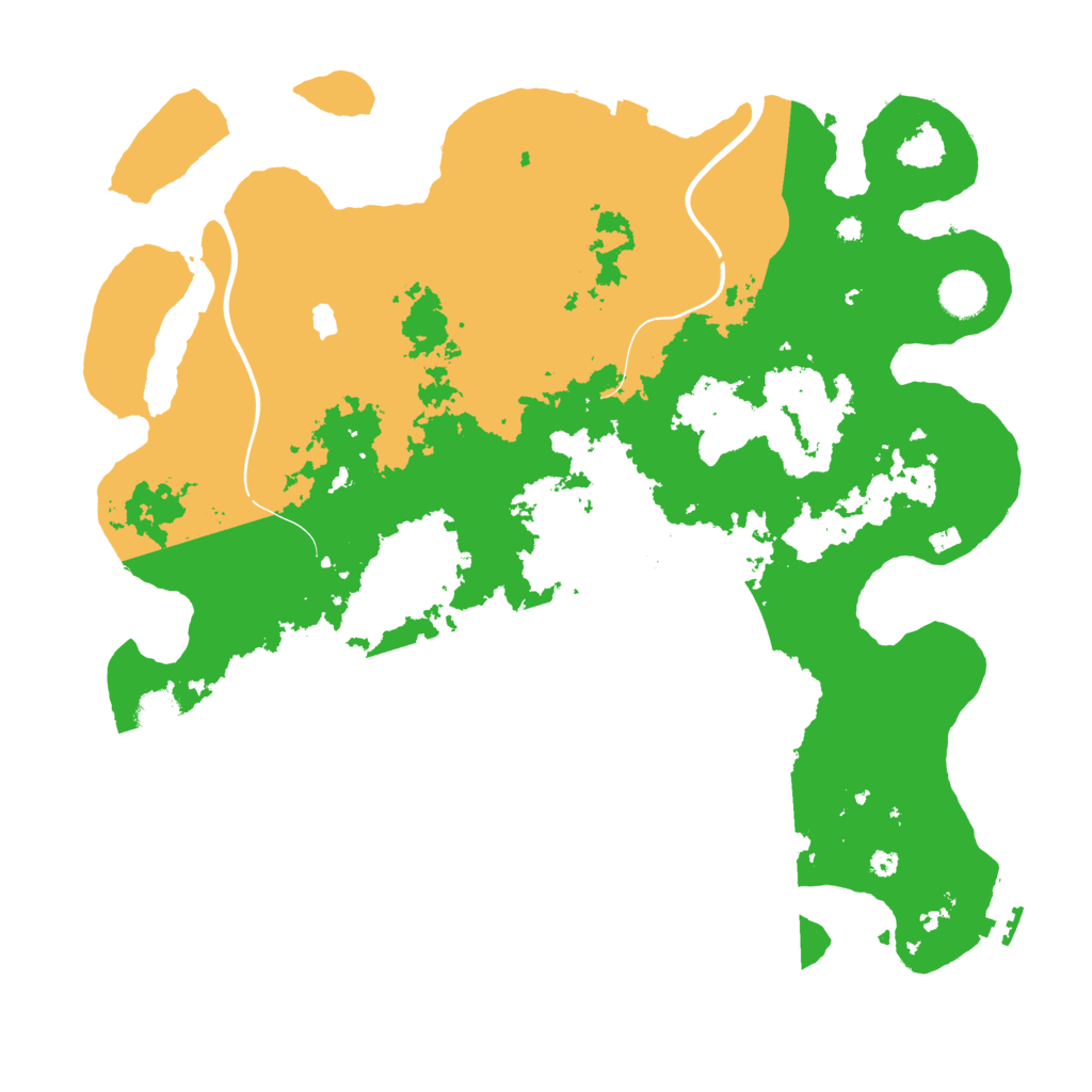 Biome Rust Map: Procedural Map, Size: 4000, Seed: 3866