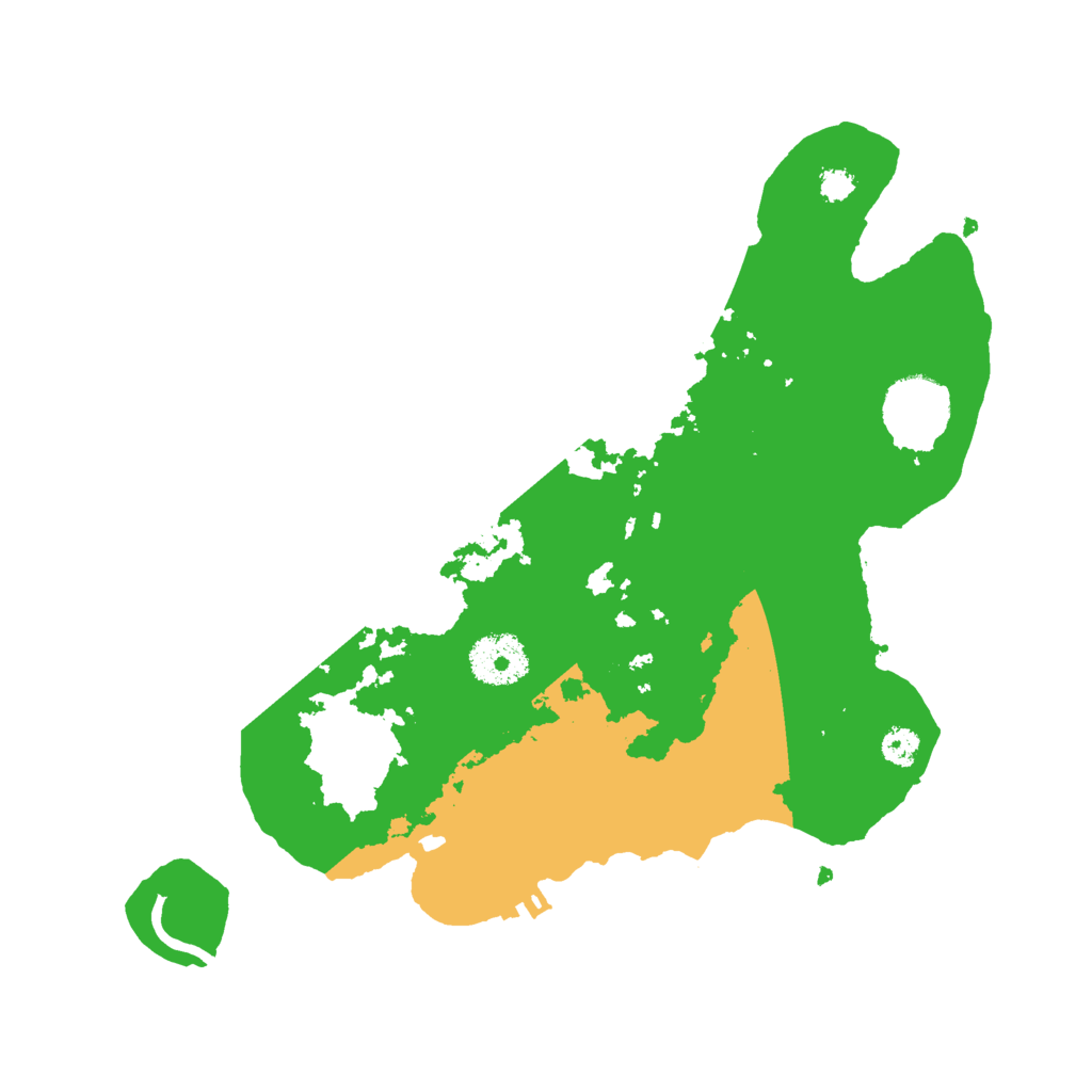 Biome Rust Map: Procedural Map, Size: 3000, Seed: 1107399642