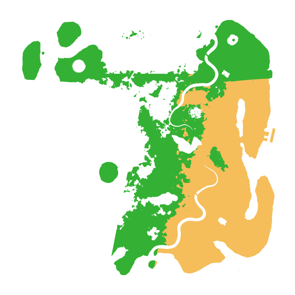 Biome Rust Map: Procedural Map, Size: 4200, Seed: 1733709626