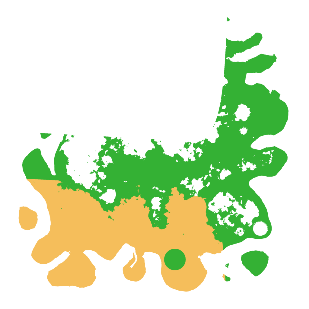 Biome Rust Map: Procedural Map, Size: 3800, Seed: 1419098836