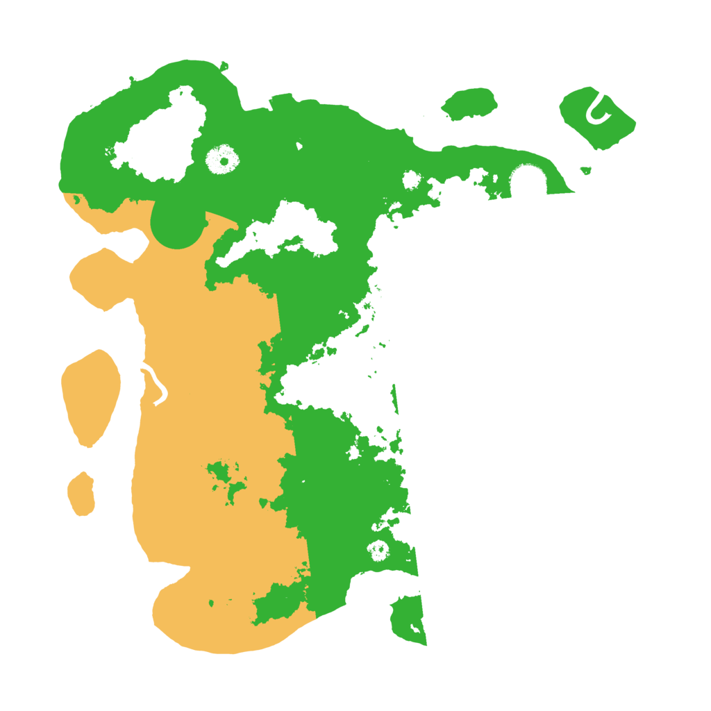 Biome Rust Map: Procedural Map, Size: 3500, Seed: 1640516533