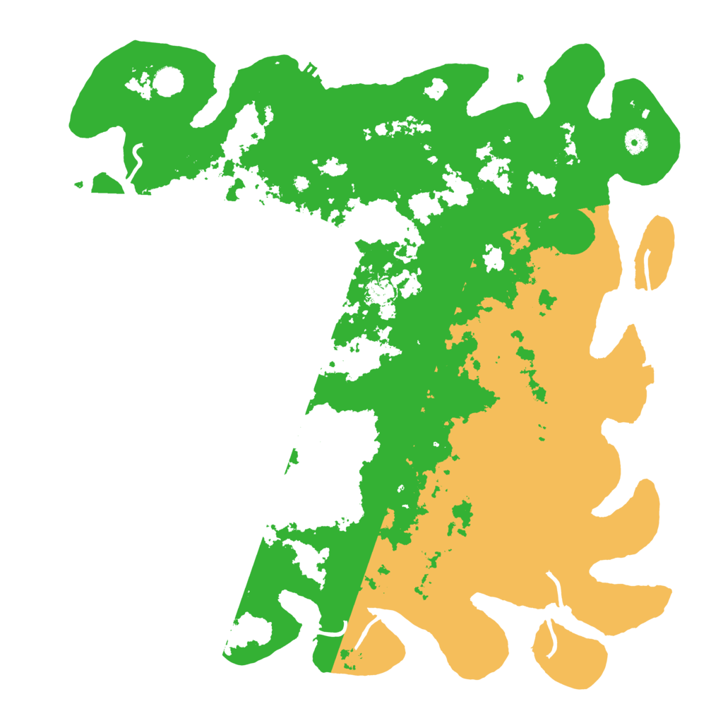 Biome Rust Map: Procedural Map, Size: 4500, Seed: 117174249