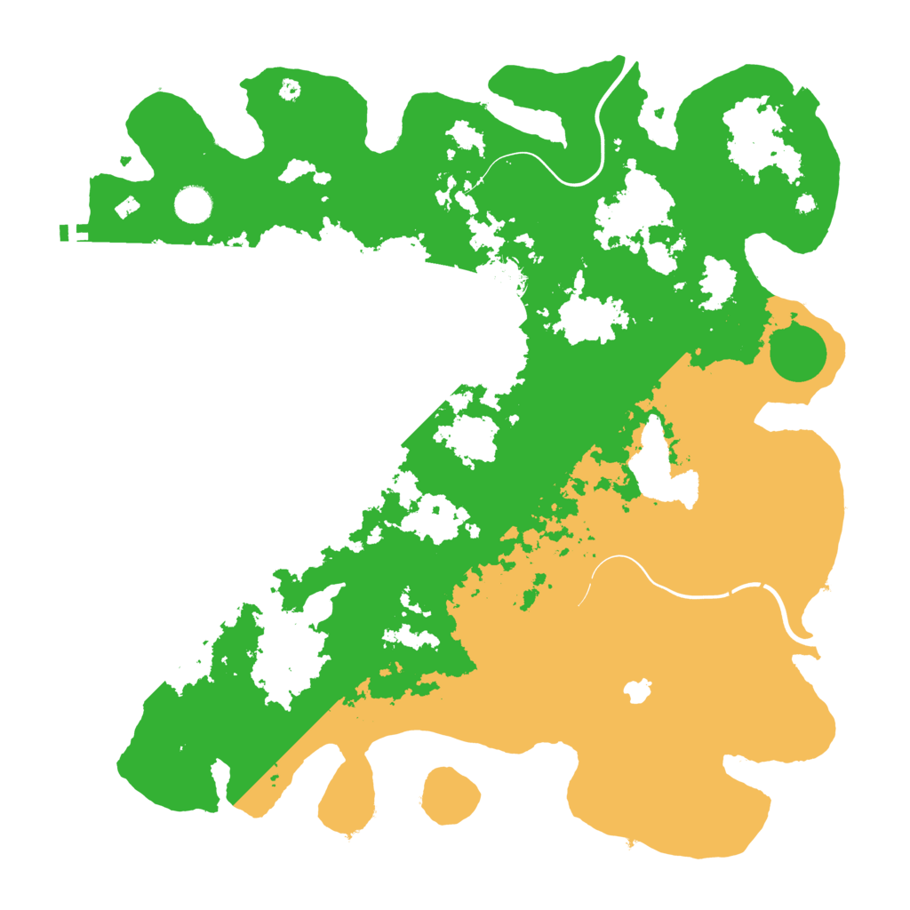 Biome Rust Map: Procedural Map, Size: 4250, Seed: 886175968