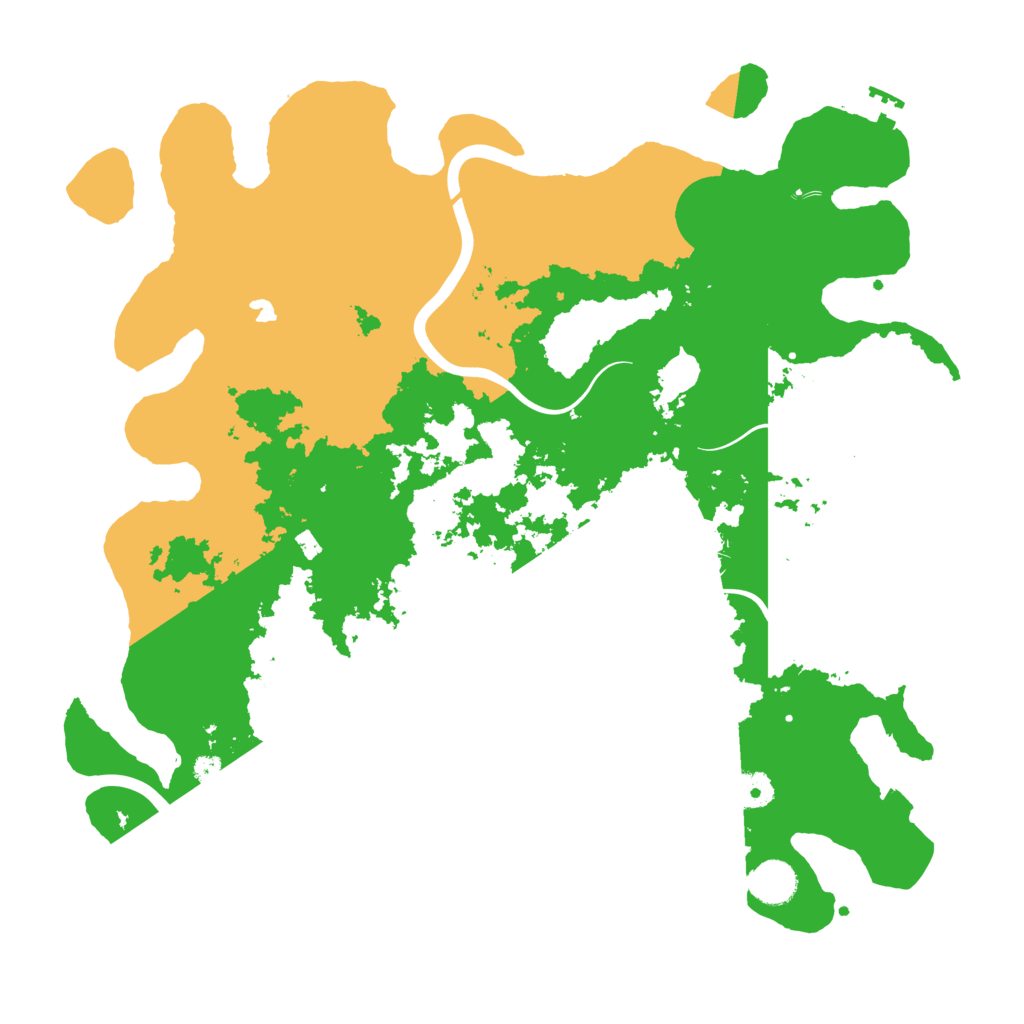 Biome Rust Map: Procedural Map, Size: 4000, Seed: 54978666