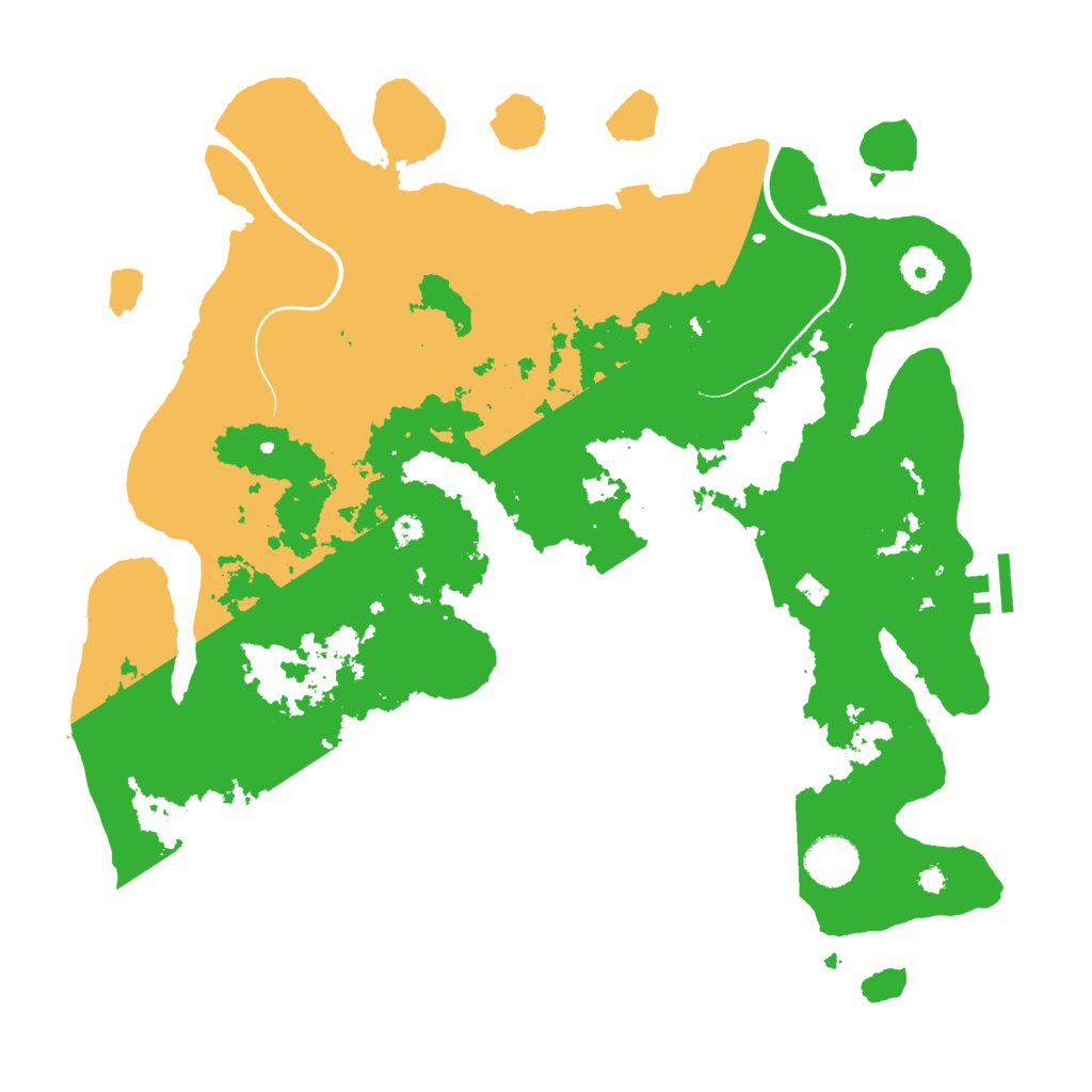 Biome Rust Map: Procedural Map, Size: 3750, Seed: 812338