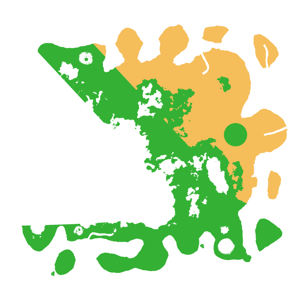 Biome Rust Map: Procedural Map, Size: 3500, Seed: 1756156102