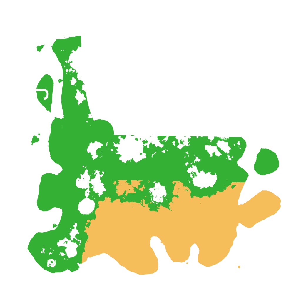 Biome Rust Map: Procedural Map, Size: 3500, Seed: 1708587692