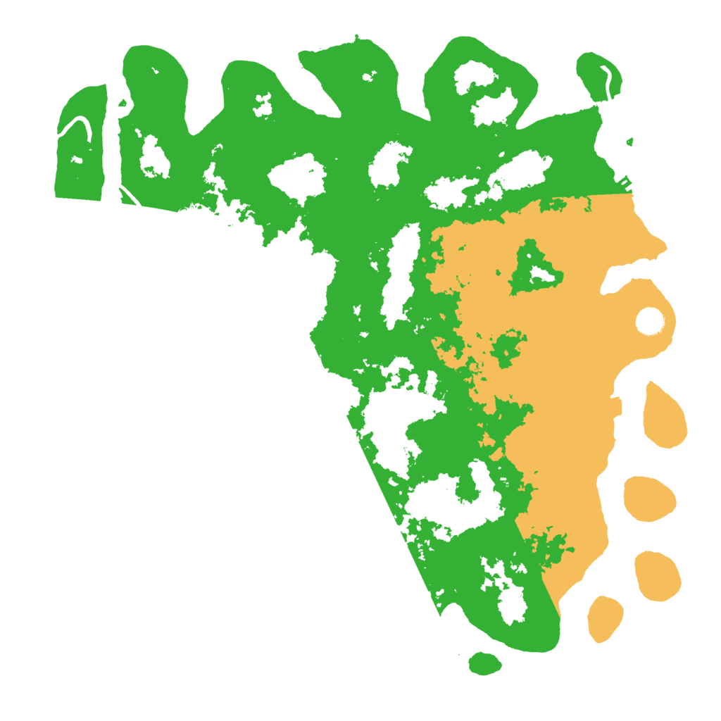 Biome Rust Map: Procedural Map, Size: 4500, Seed: 894719743