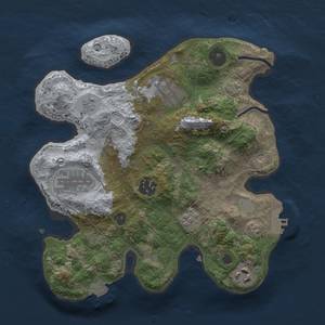 Thumbnail Rust Map: Procedural Map, Size: 2750, Seed: 1427883258, 12 Monuments