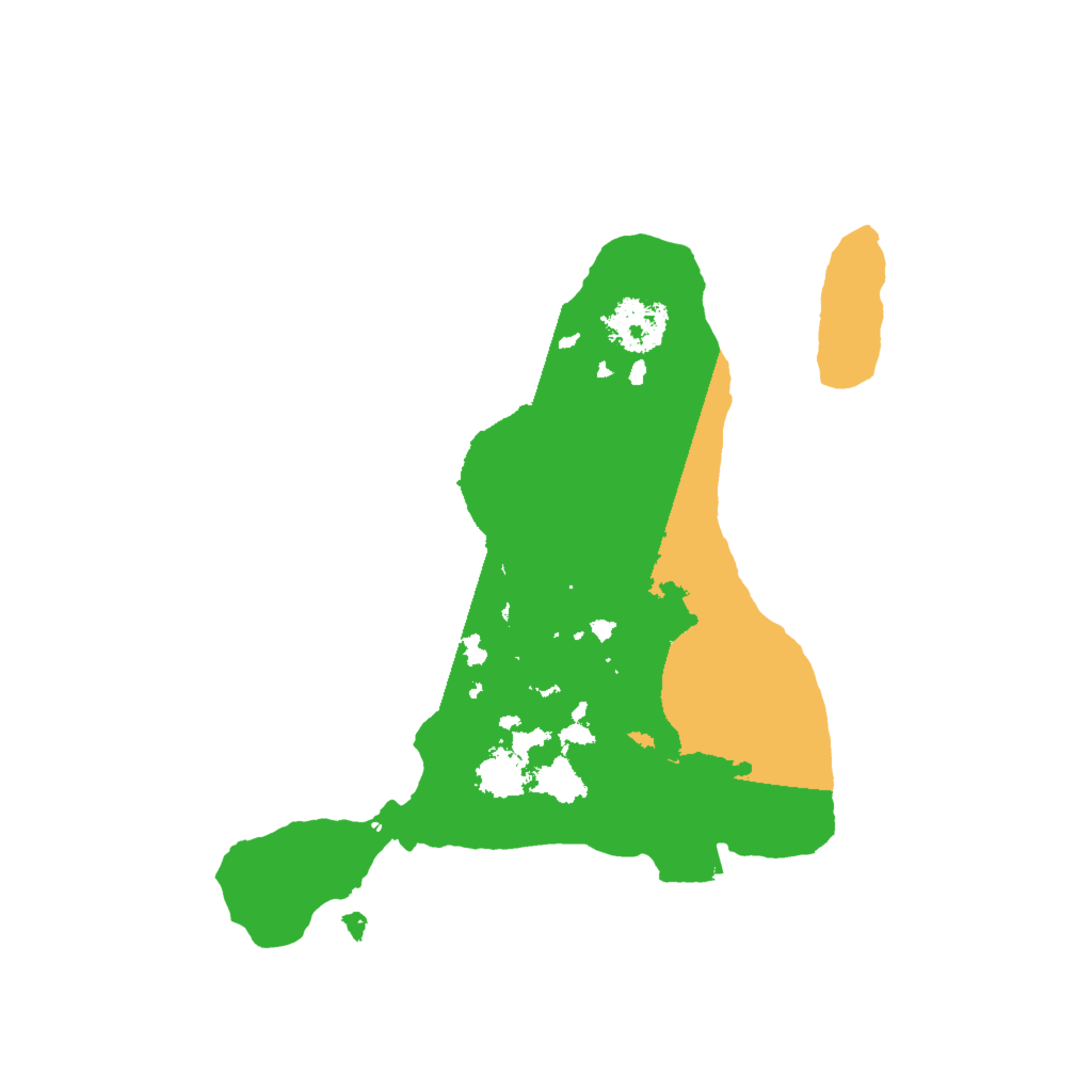 Biome Rust Map: Procedural Map, Size: 2000, Seed: 1791918072