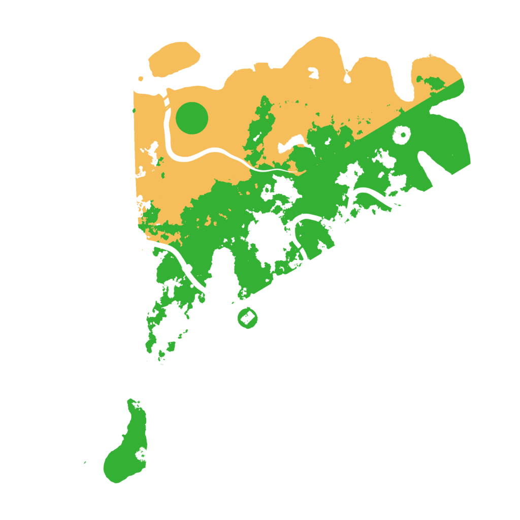 Biome Rust Map: Procedural Map, Size: 4250, Seed: 663368