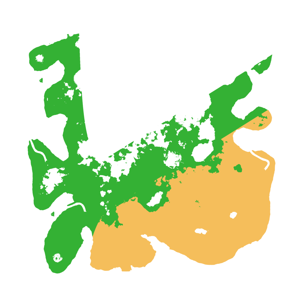 Biome Rust Map: Procedural Map, Size: 3500, Seed: 1655423705