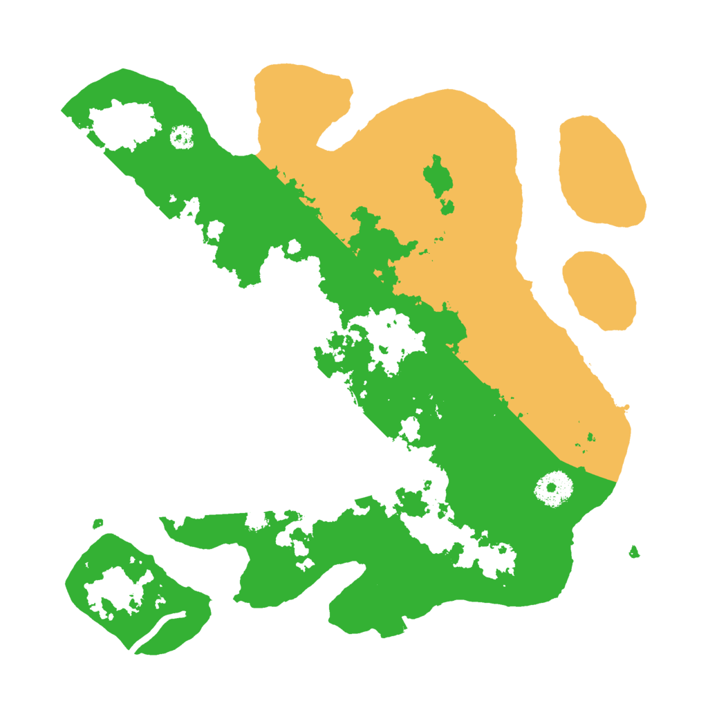 Biome Rust Map: Procedural Map, Size: 3000, Seed: 624207229