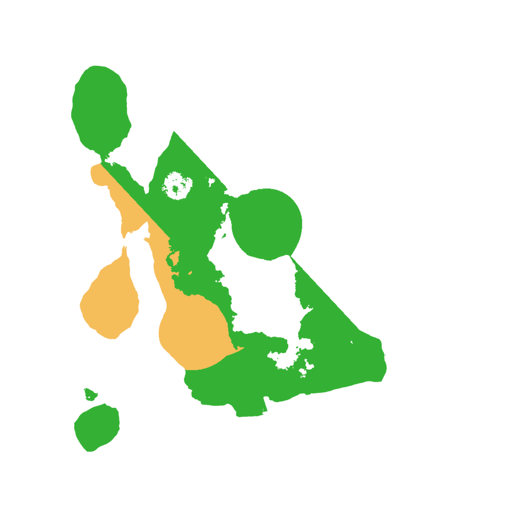 Biome Rust Map: Procedural Map, Size: 1900, Seed: 348138747