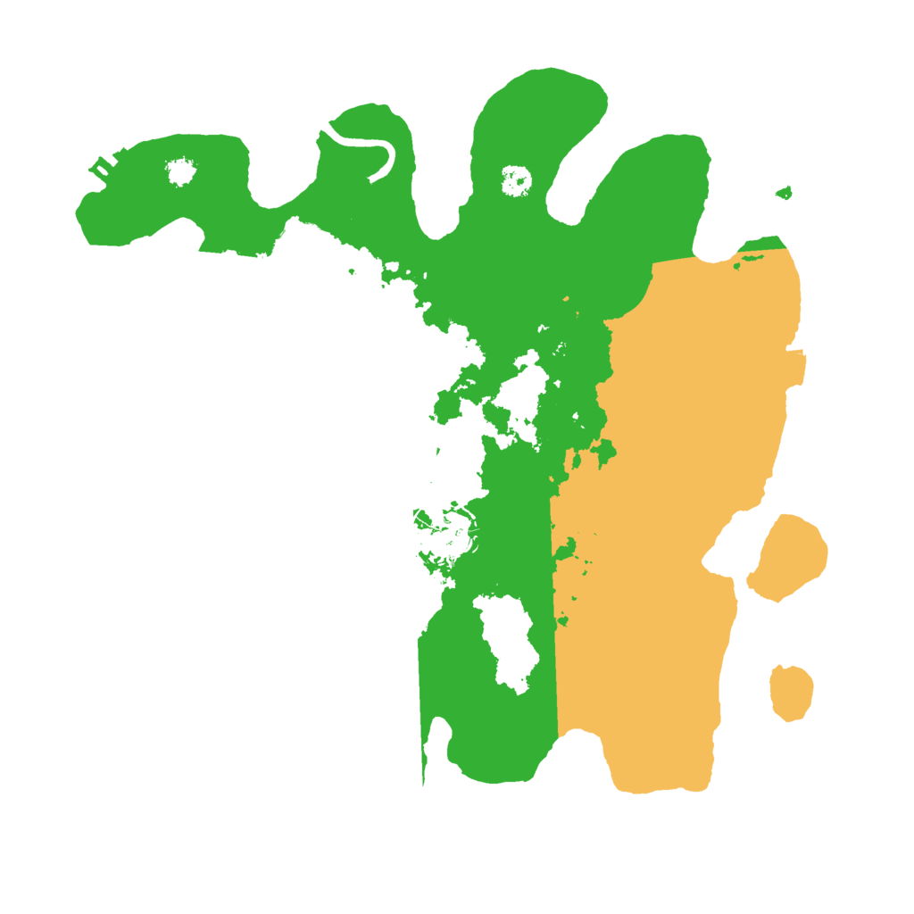 Biome Rust Map: Procedural Map, Size: 3000, Seed: 6560