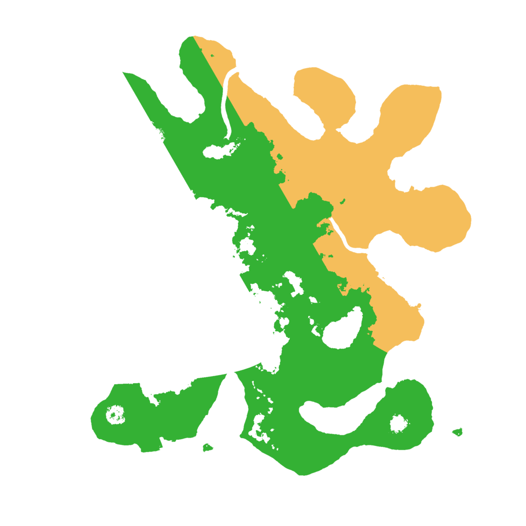 Biome Rust Map: Procedural Map, Size: 2800, Seed: 1031938900