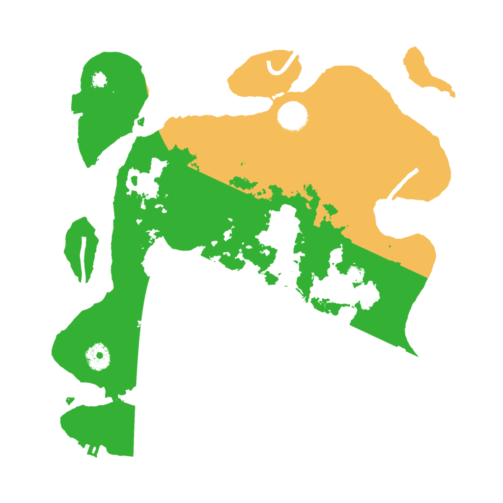 Biome Rust Map: Procedural Map, Size: 3000, Seed: 7361492