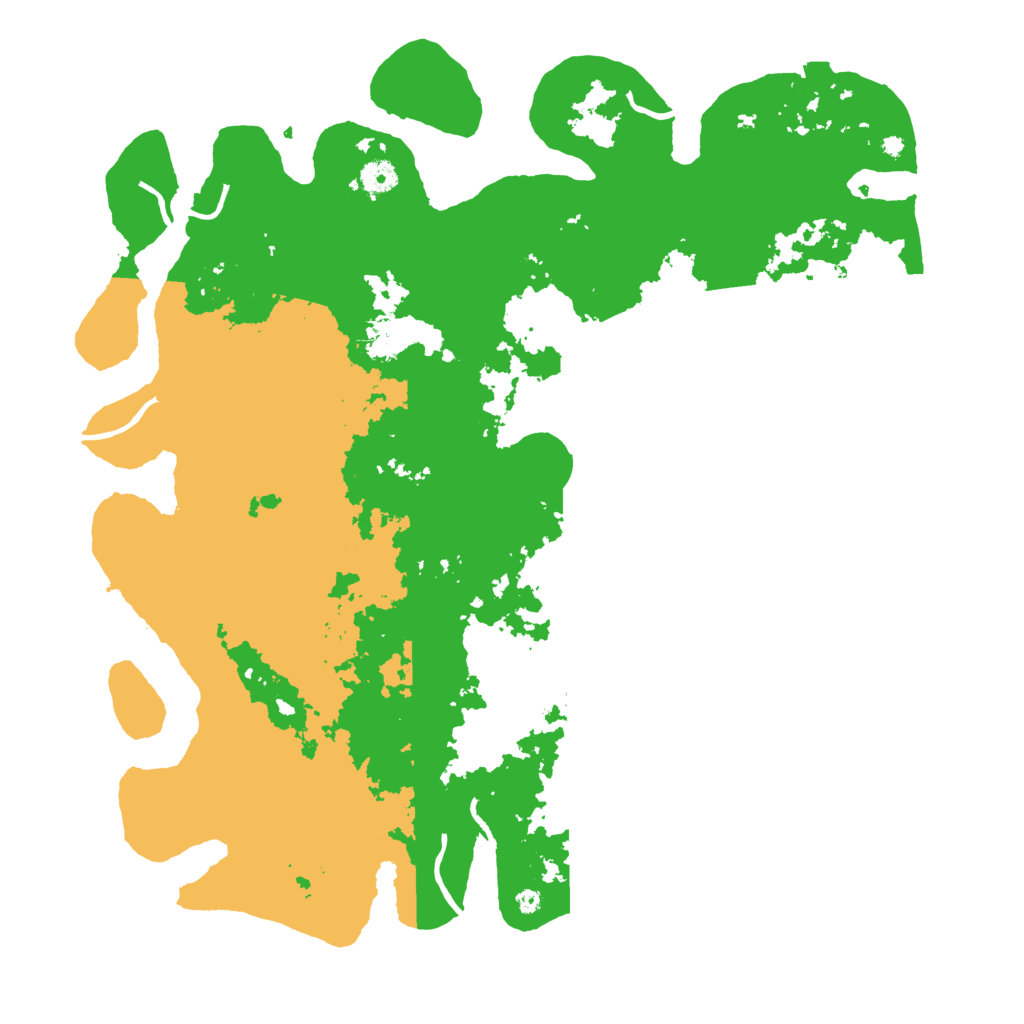 Biome Rust Map: Procedural Map, Size: 4500, Seed: 1720503360