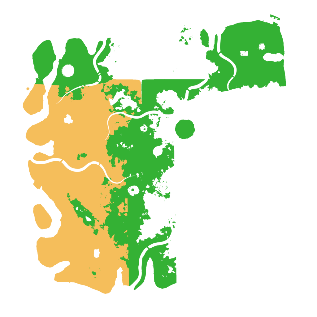 Biome Rust Map: Procedural Map, Size: 4500, Seed: 1720503360