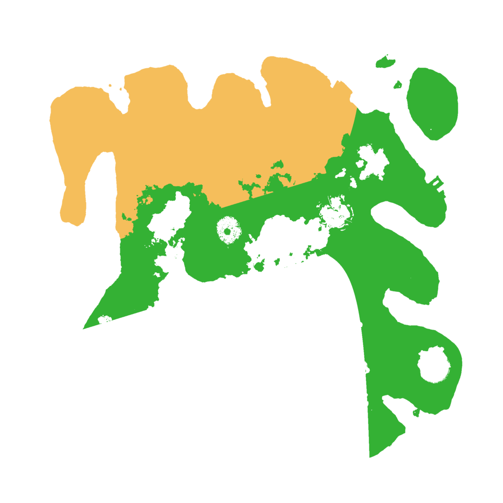 Biome Rust Map: Procedural Map, Size: 3000, Seed: 22475