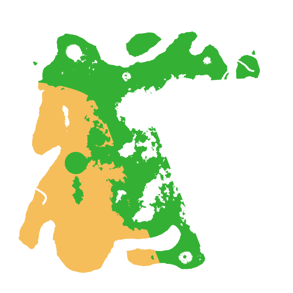 Biome Rust Map: Procedural Map, Size: 3500, Seed: 877168970