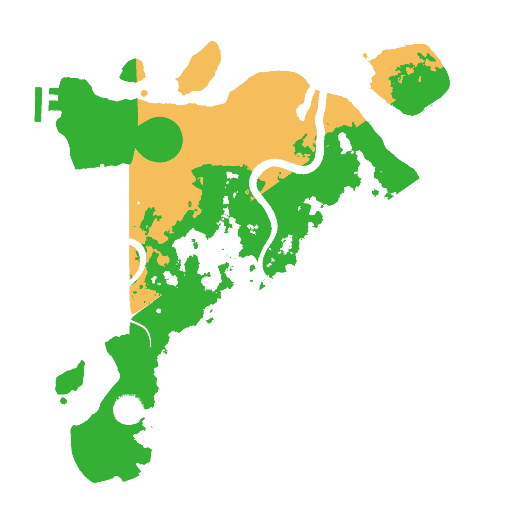 Biome Rust Map: Procedural Map, Size: 3000, Seed: 758080454