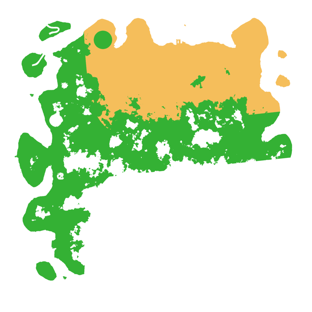 Biome Rust Map: Procedural Map, Size: 4500, Seed: 787358542