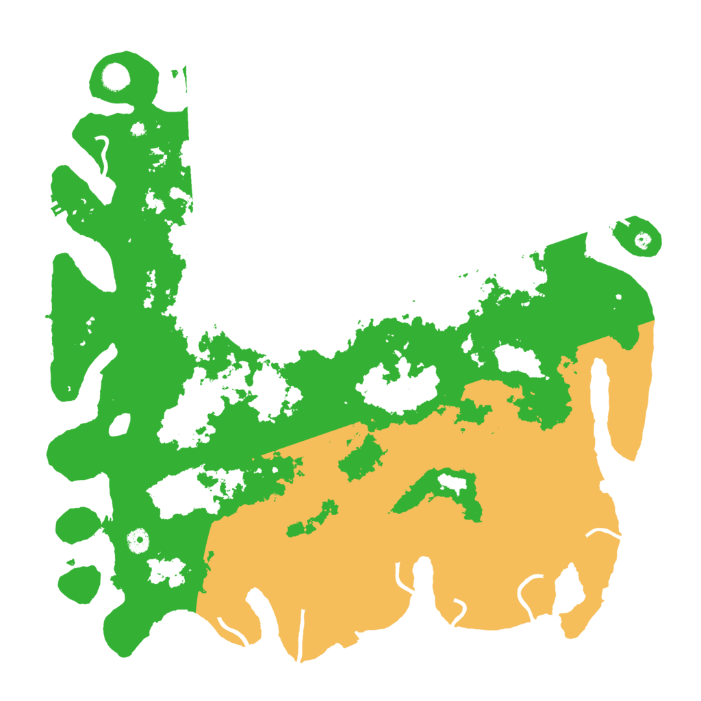 Biome Rust Map: Procedural Map, Size: 4500, Seed: 489002409