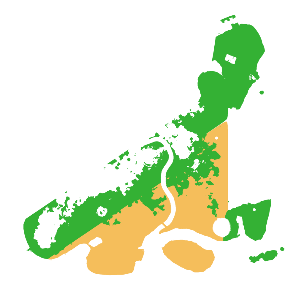 Biome Rust Map: Procedural Map, Size: 3000, Seed: 1883901433