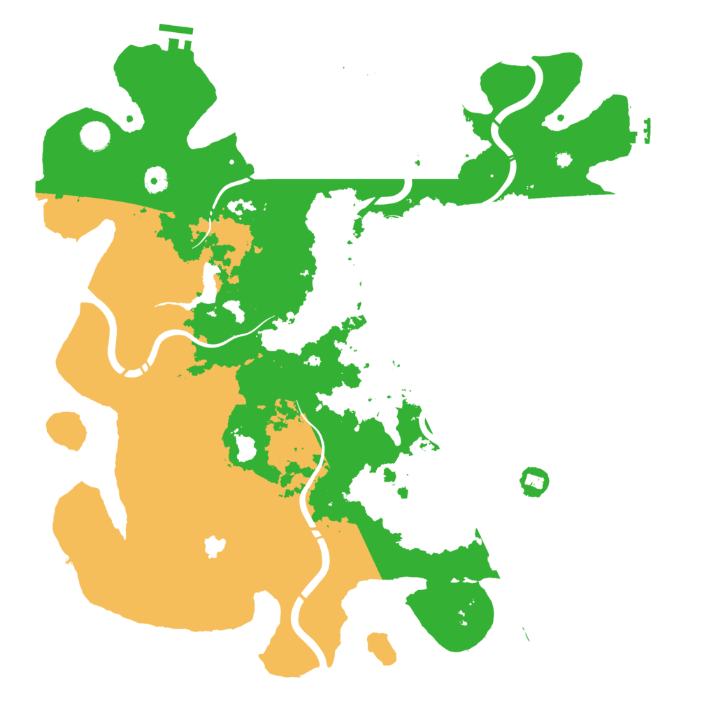 Biome Rust Map: Procedural Map, Size: 4250, Seed: 770073101