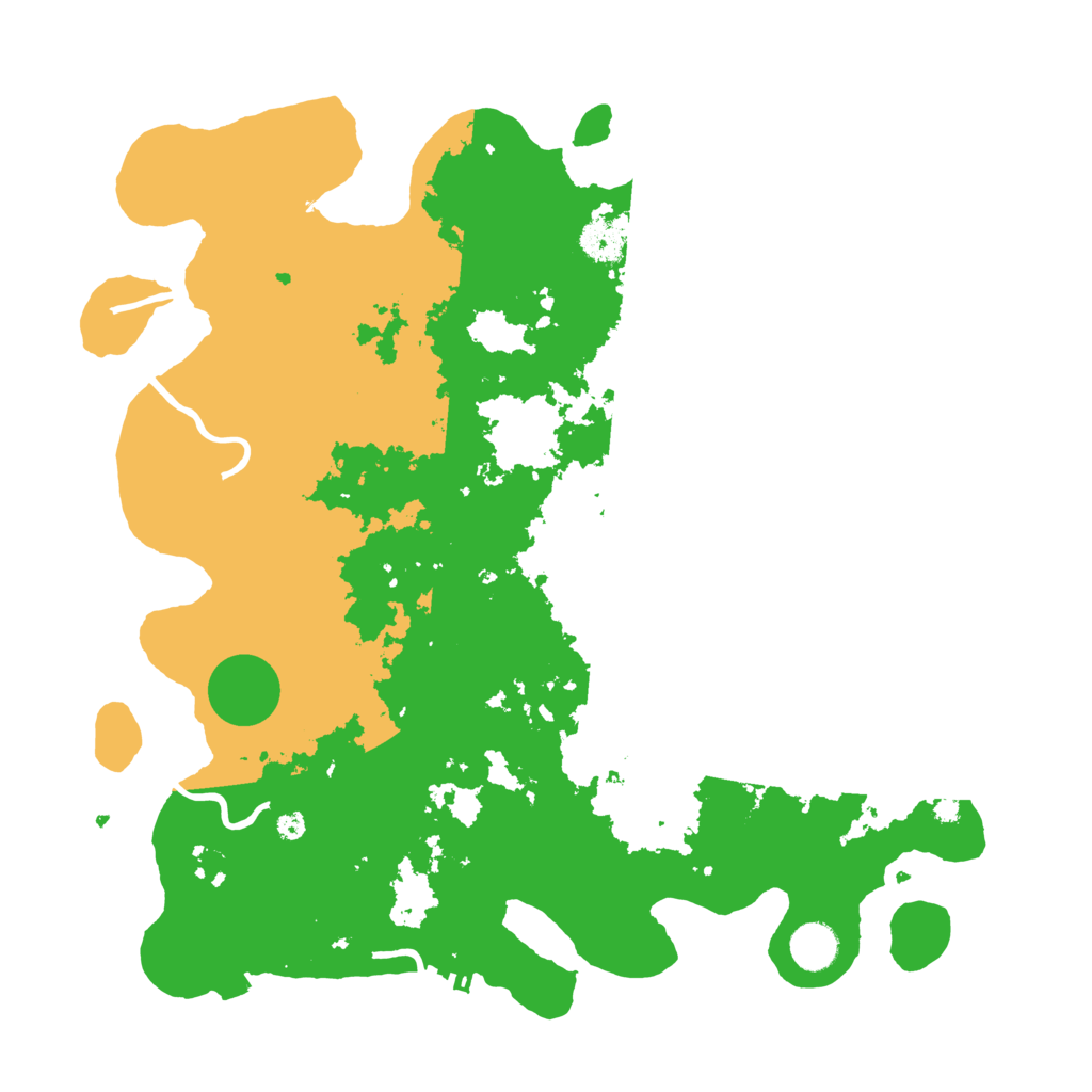 Biome Rust Map: Procedural Map, Size: 4000, Seed: 1303172537