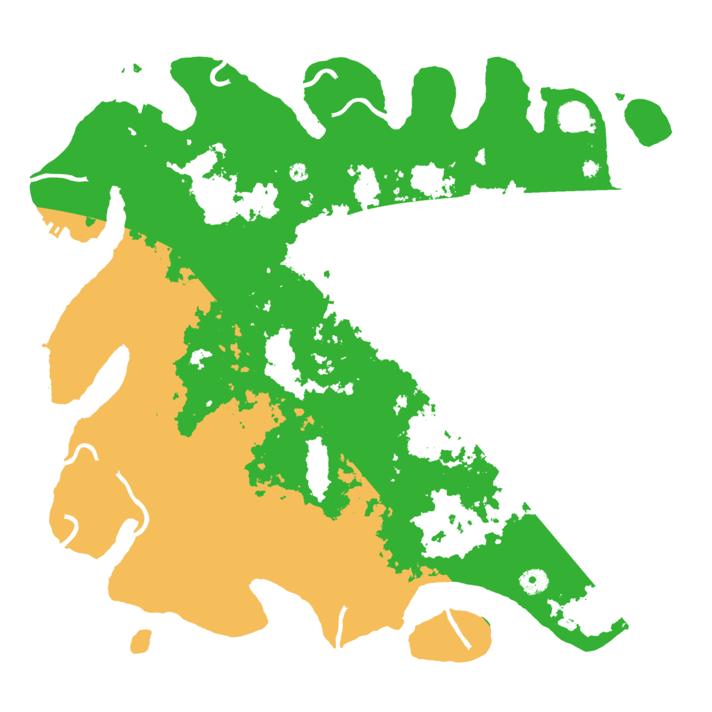 Biome Rust Map: Procedural Map, Size: 4000, Seed: 42915533