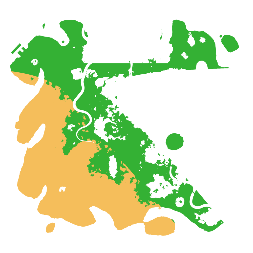 Biome Rust Map: Procedural Map, Size: 4000, Seed: 42915533