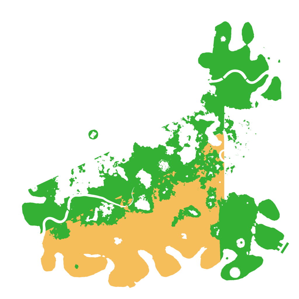 Biome Rust Map: Procedural Map, Size: 5000, Seed: 2061326996
