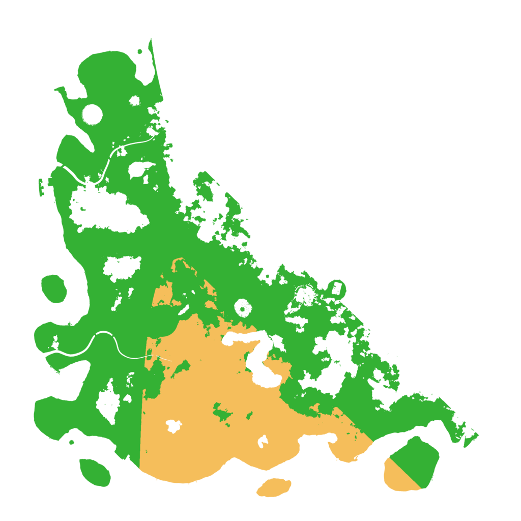 Biome Rust Map: Procedural Map, Size: 4500, Seed: 575703444