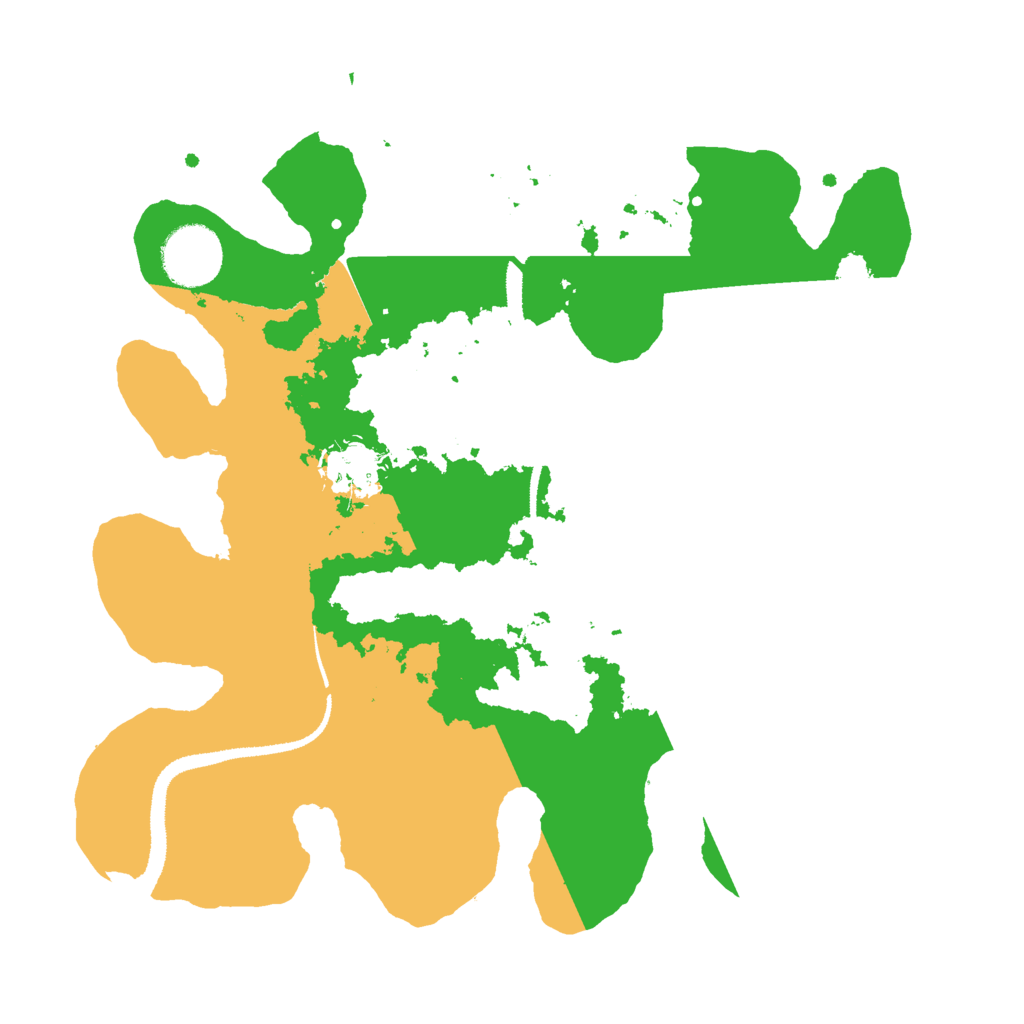 Biome Rust Map: Procedural Map, Size: 3000, Seed: 16061