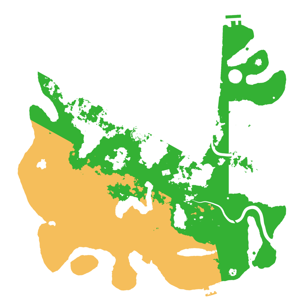 Biome Rust Map: Procedural Map, Size: 4000, Seed: 91529726