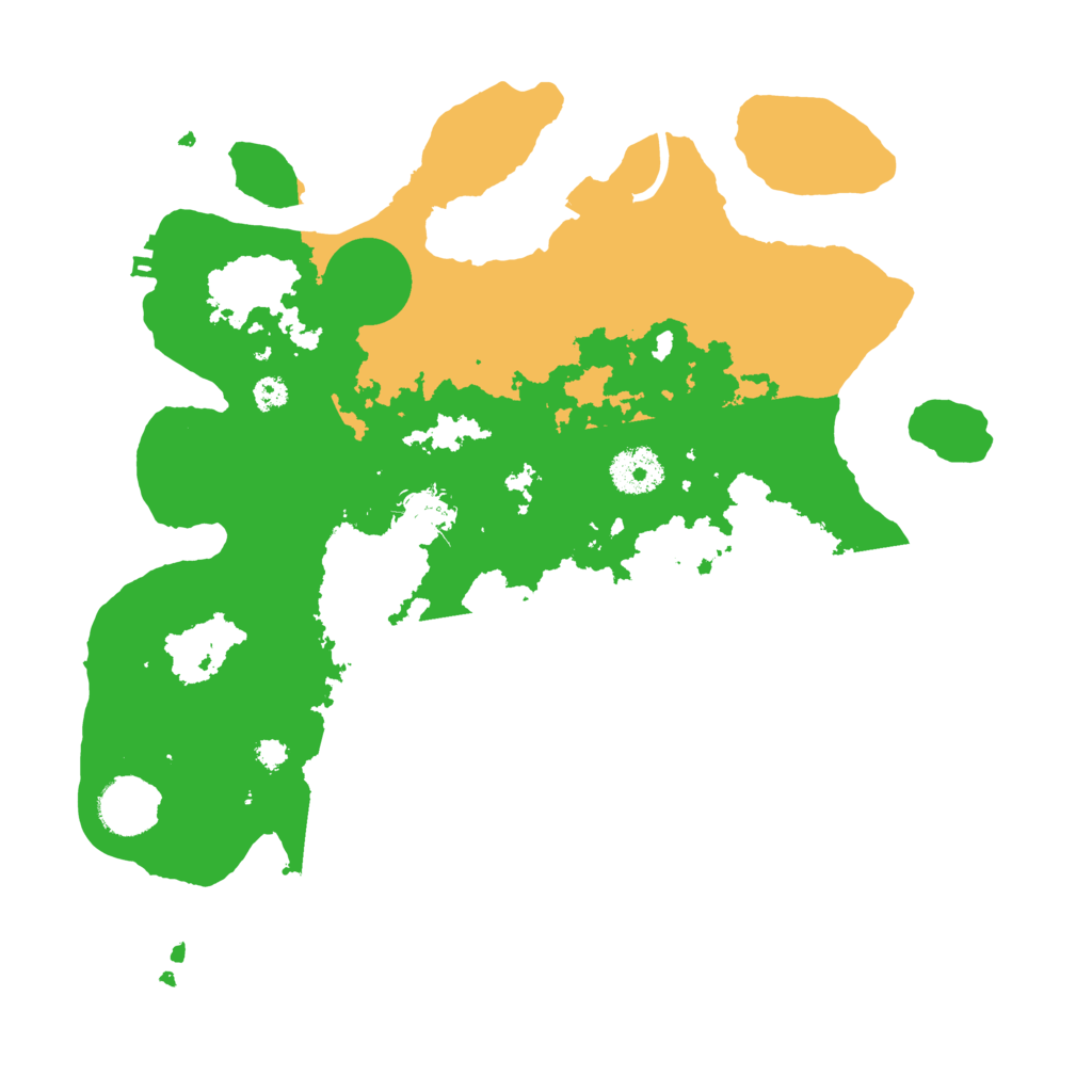Biome Rust Map: Procedural Map, Size: 3300, Seed: 1820718900