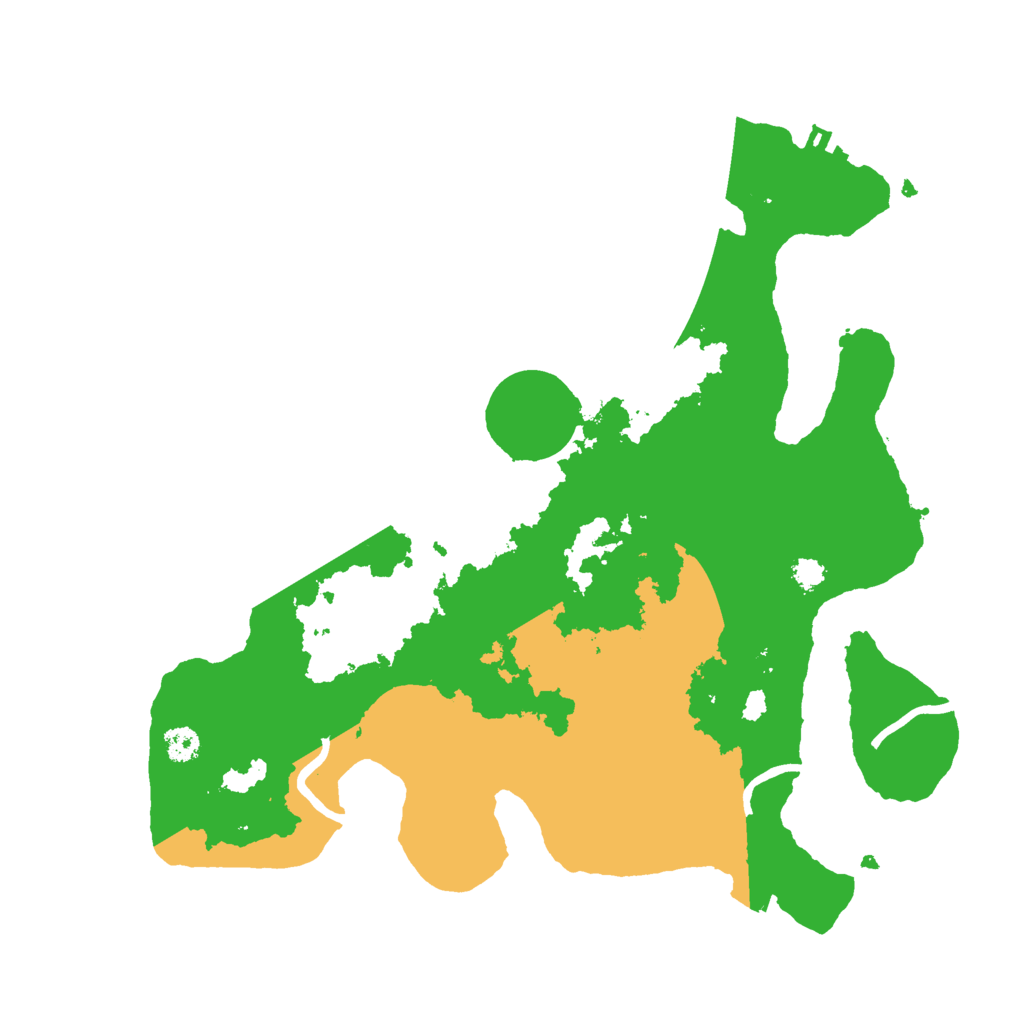Biome Rust Map: Procedural Map, Size: 3000, Seed: 865517491