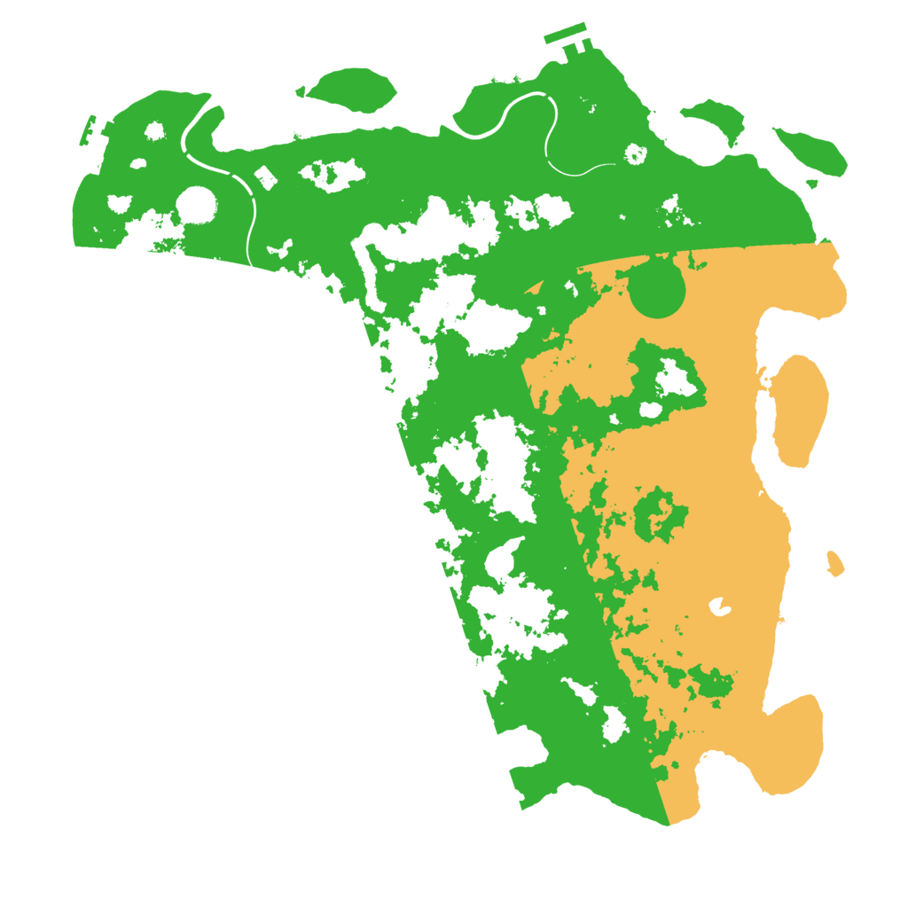 Biome Rust Map: Procedural Map, Size: 4250, Seed: 191694519