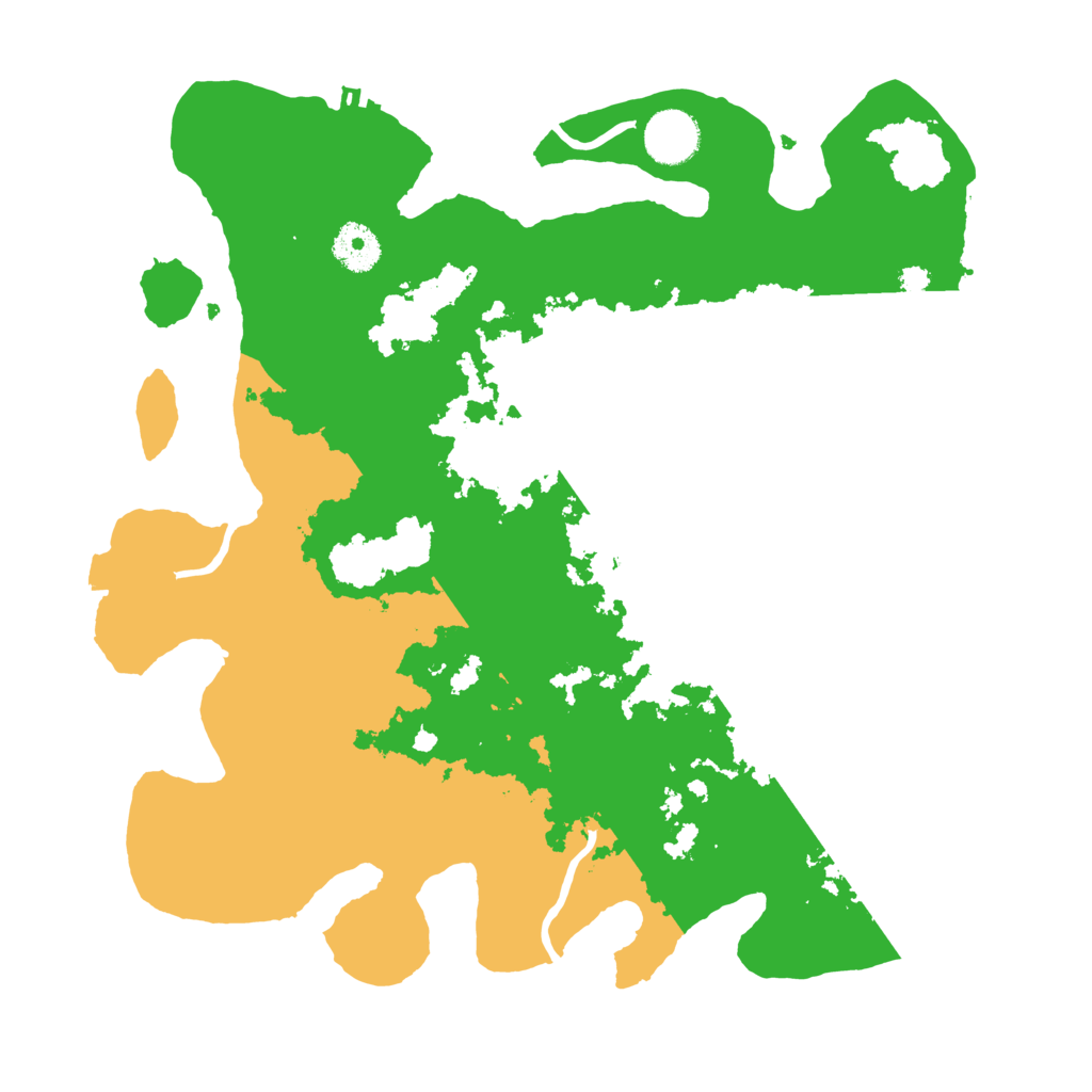 Biome Rust Map: Procedural Map, Size: 3500, Seed: 2072833070