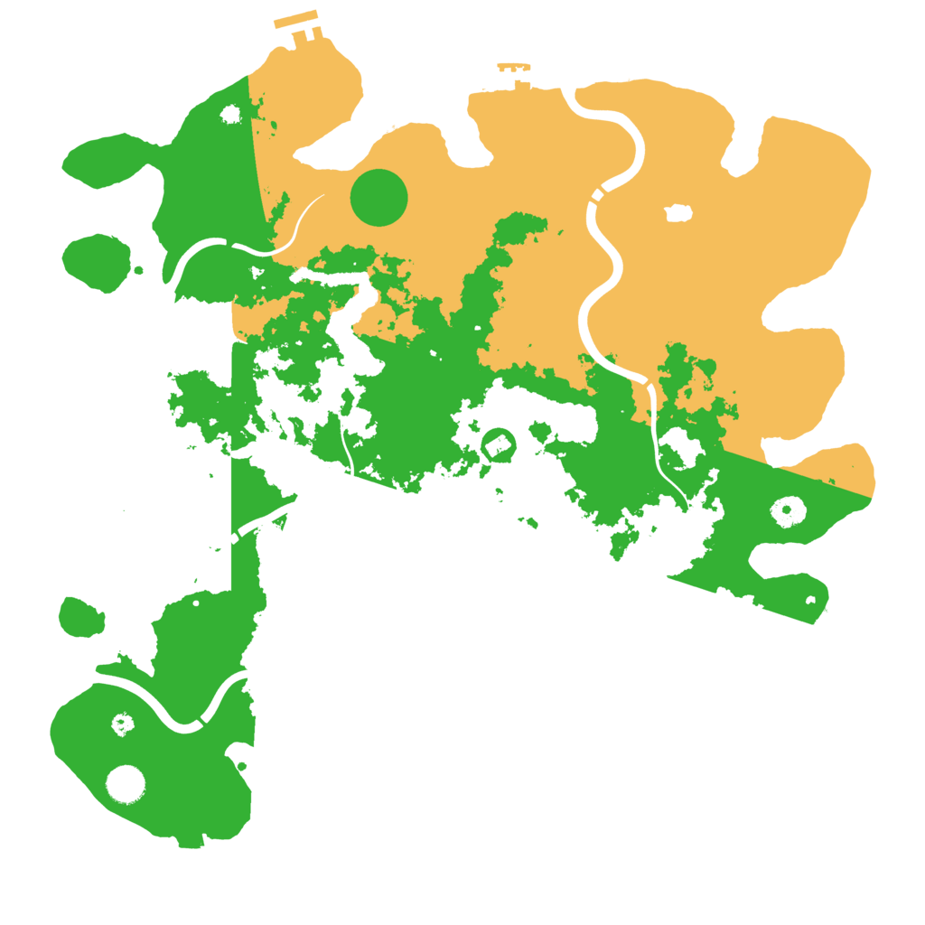 Biome Rust Map: Procedural Map, Size: 4250, Seed: 1145144077