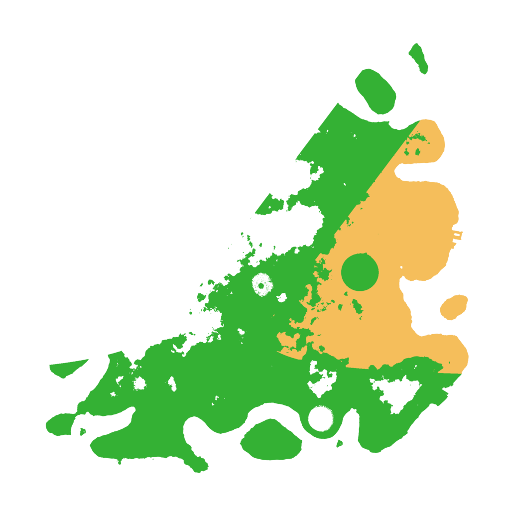 Biome Rust Map: Procedural Map, Size: 3600, Seed: 473917135