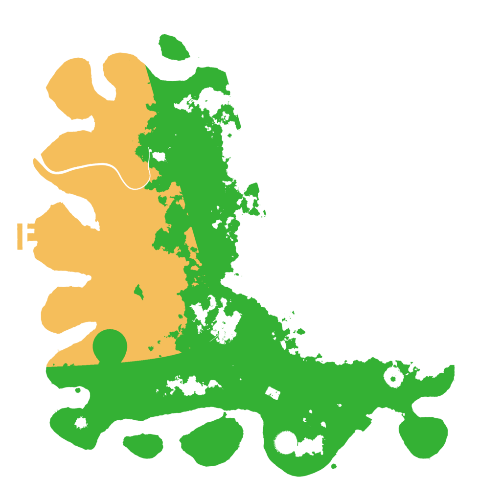 Biome Rust Map: Procedural Map, Size: 3850, Seed: 412875