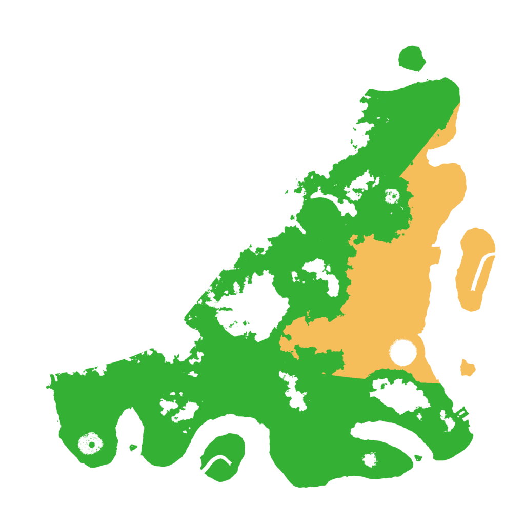 Biome Rust Map: Procedural Map, Size: 3500, Seed: 471777622