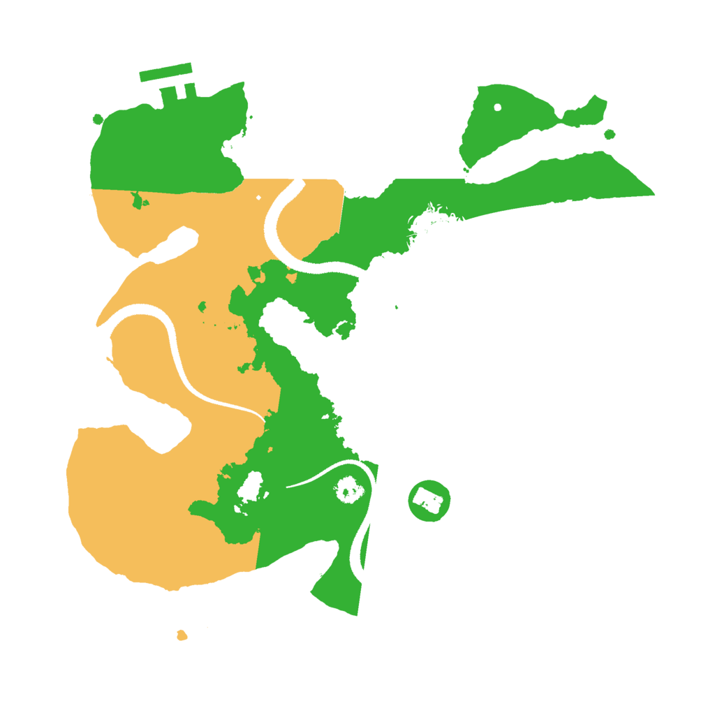 Biome Rust Map: Procedural Map, Size: 2750, Seed: 648249