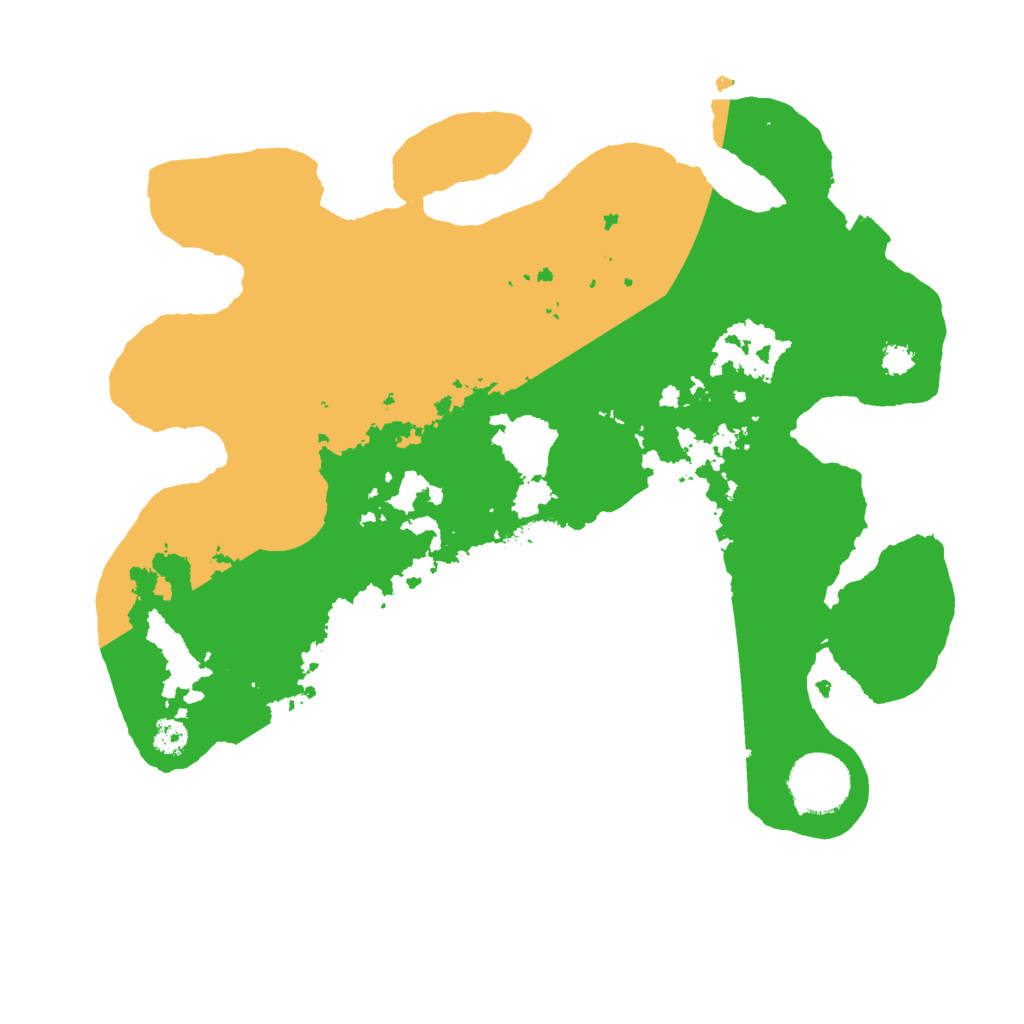 Biome Rust Map: Procedural Map, Size: 3000, Seed: 915047835