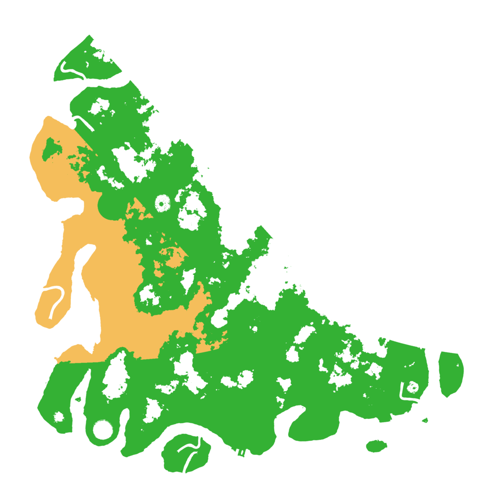 Biome Rust Map: Procedural Map, Size: 4500, Seed: 558483647