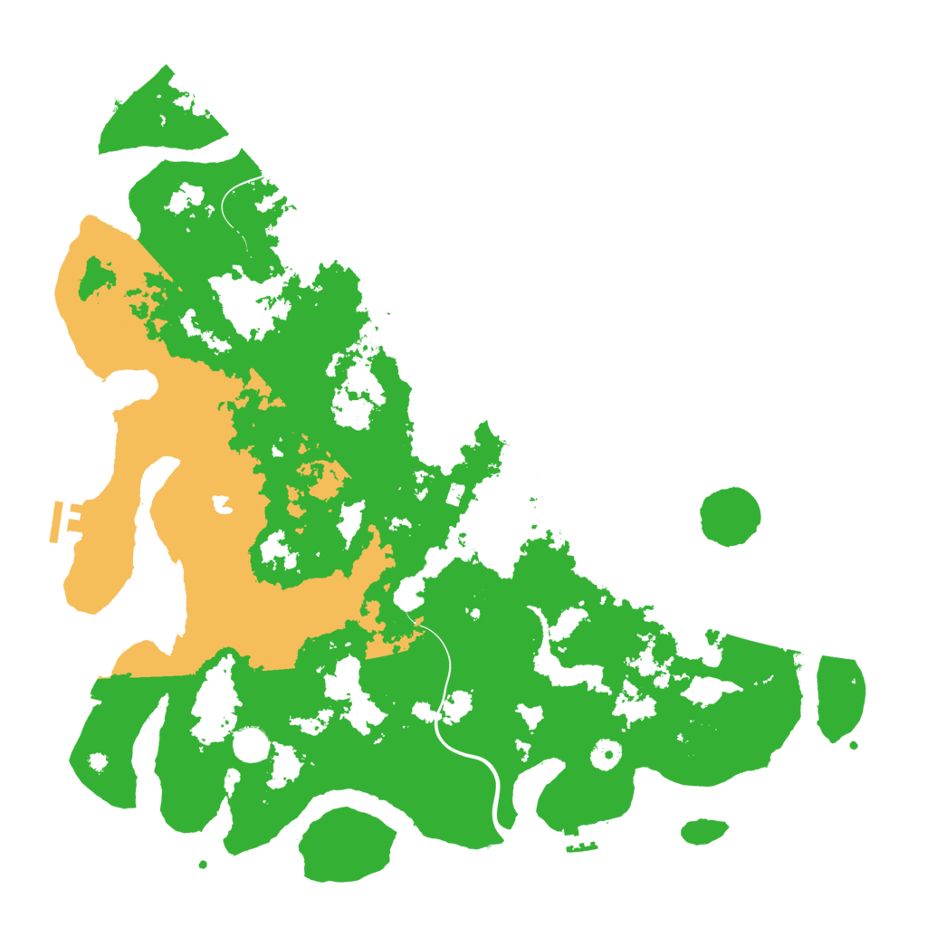 Biome Rust Map: Procedural Map, Size: 4500, Seed: 558483647